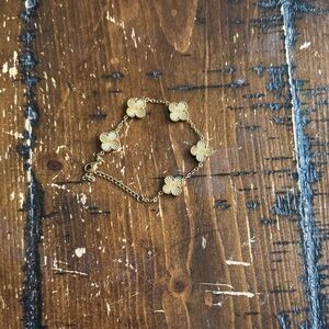 Gold Floral Bracelet